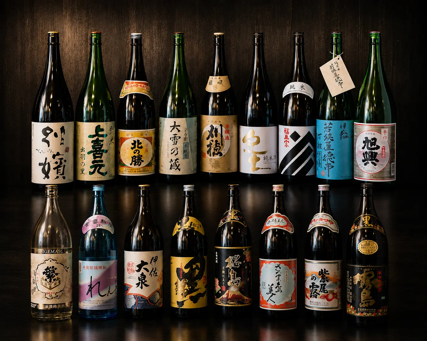 日本酒・本格焼酎のボトル